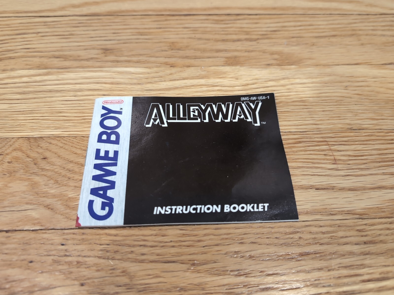 Alleyway Game Boy manual Free Shipping