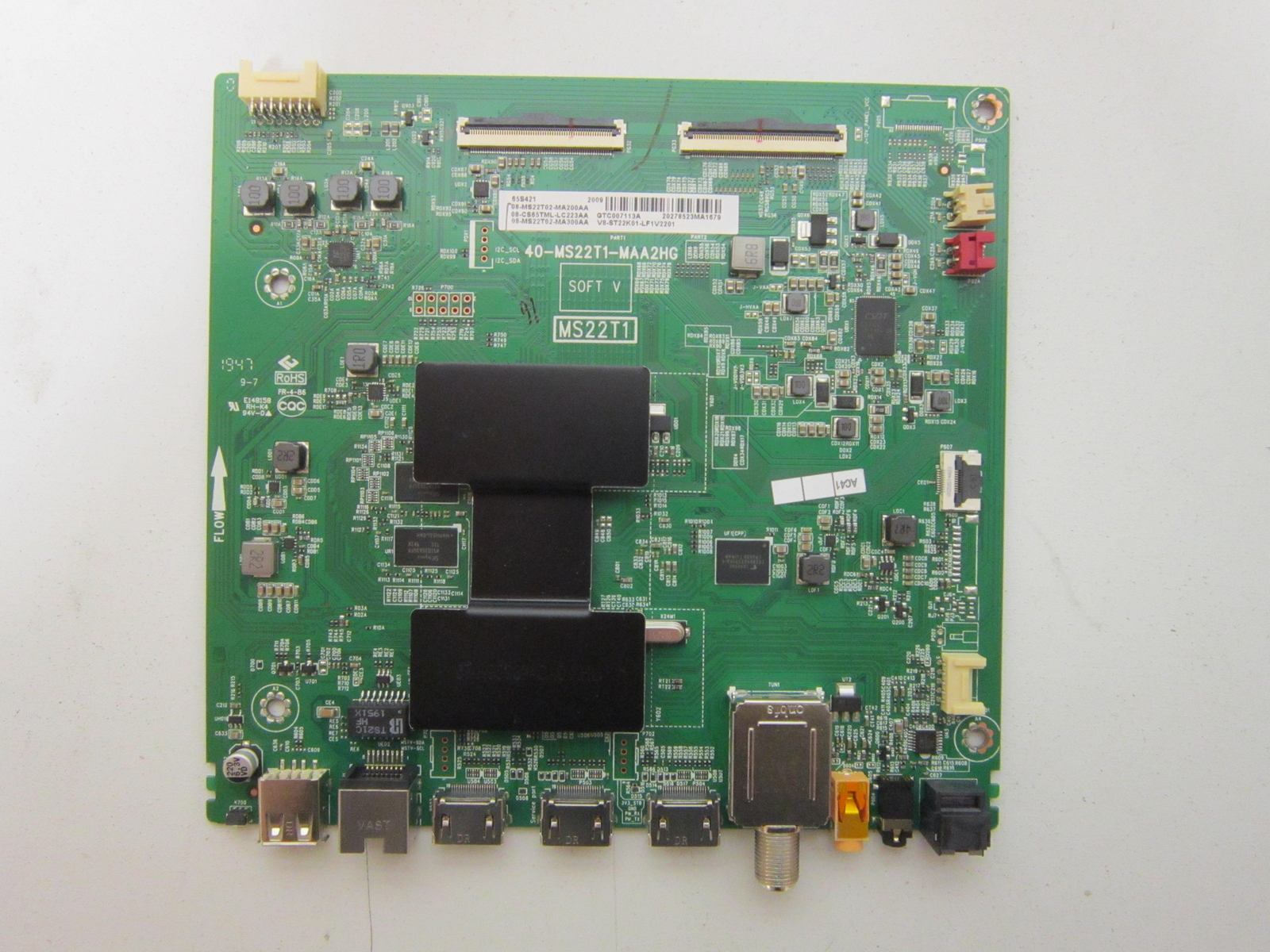 TCL 65S421 Main Board (40-MS22T1-MAA2HG) 08-MS22T02-MA200AA