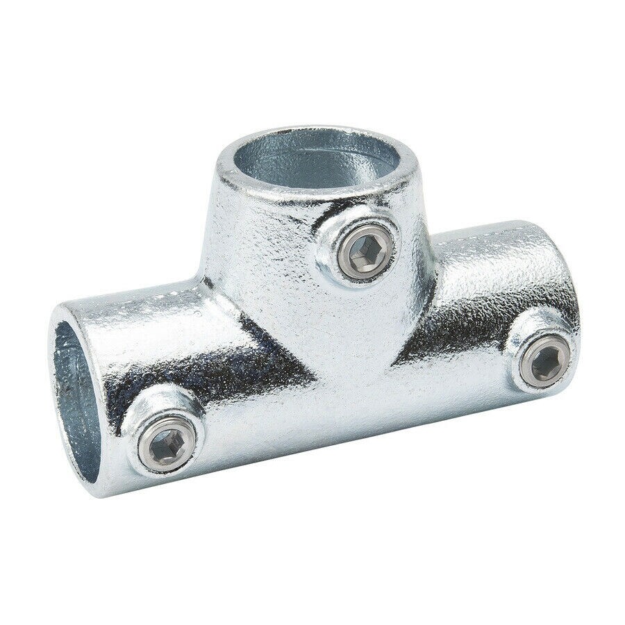 SteelTek 675-506HC 0-11 Deg Silver Galvanized Steel Pipe Fitting Long LOT OF 2
