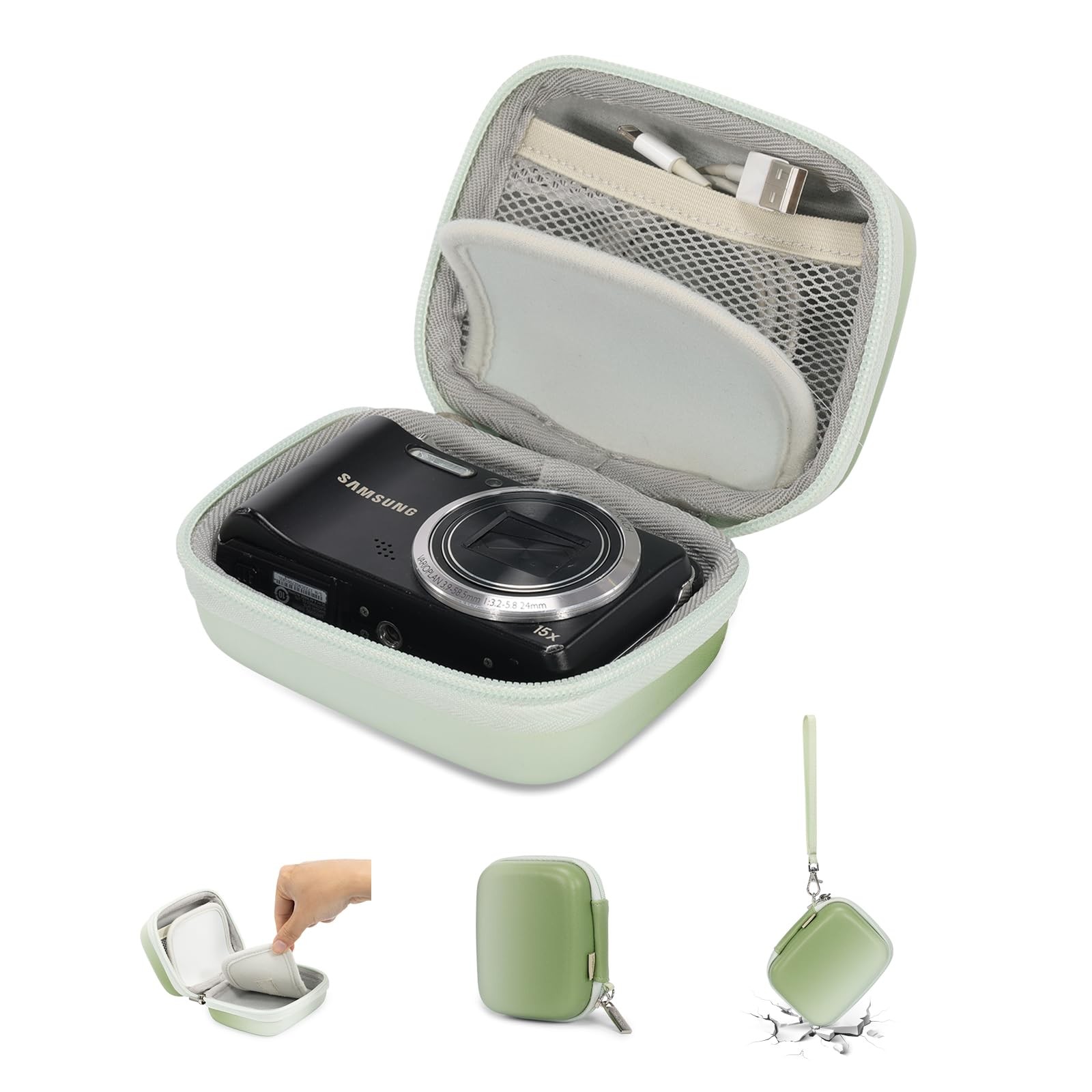 Digital Camera Case, Compact Protective Pouch for Kodak/Canon/Sony