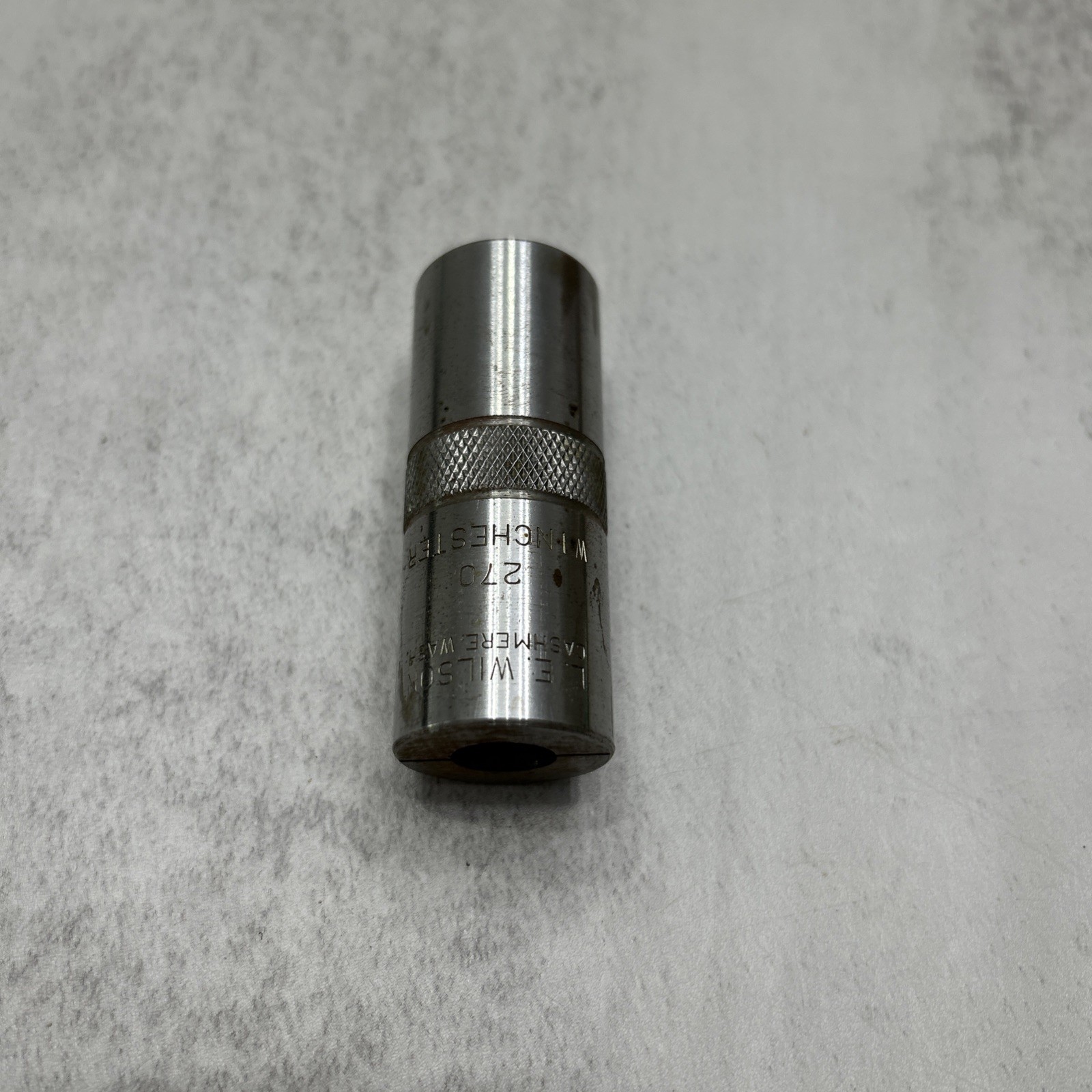 L.E. WILSON CARTRIDGE CASE GAGE .270 WINCHESTER