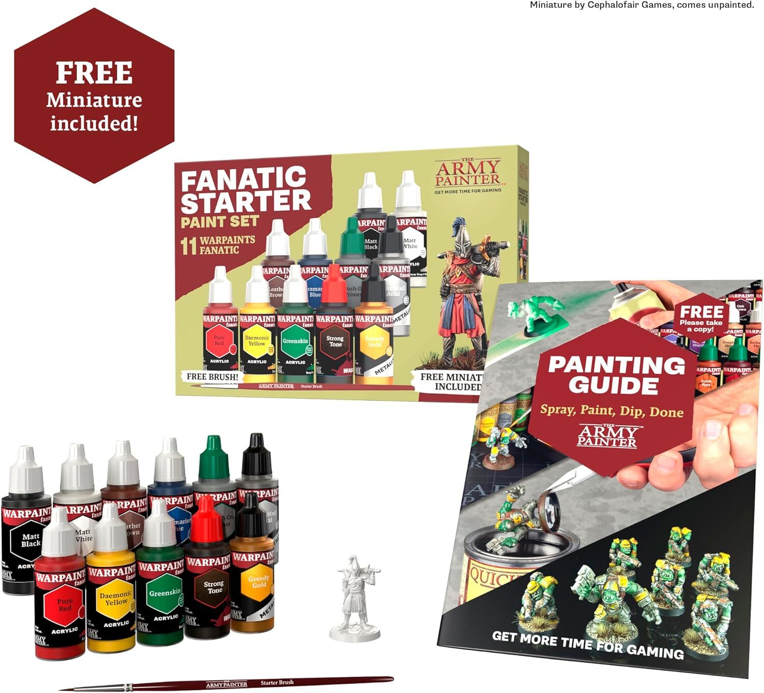 The Army Painter Warpaints Fanatic: Starter Set
