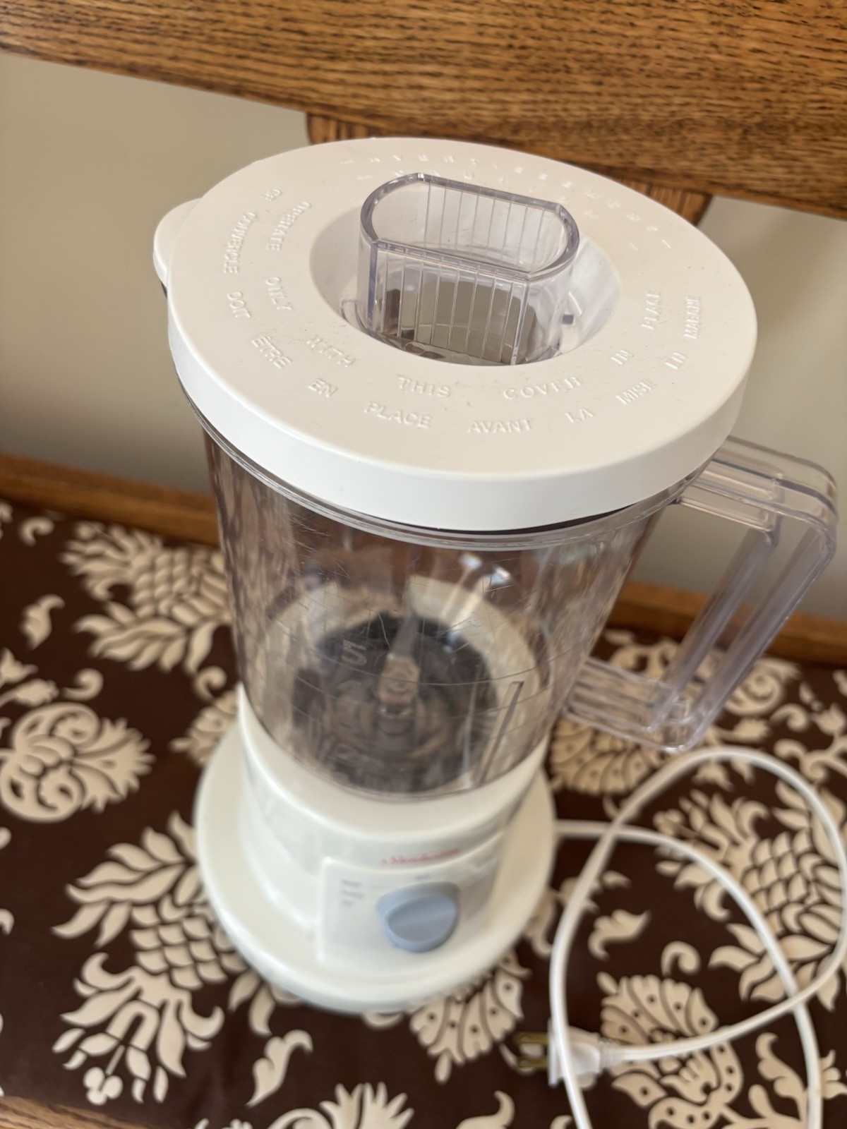 SUNBEAM WHITE 6 CUP 48 OZ. 6 SPEED BLENDER