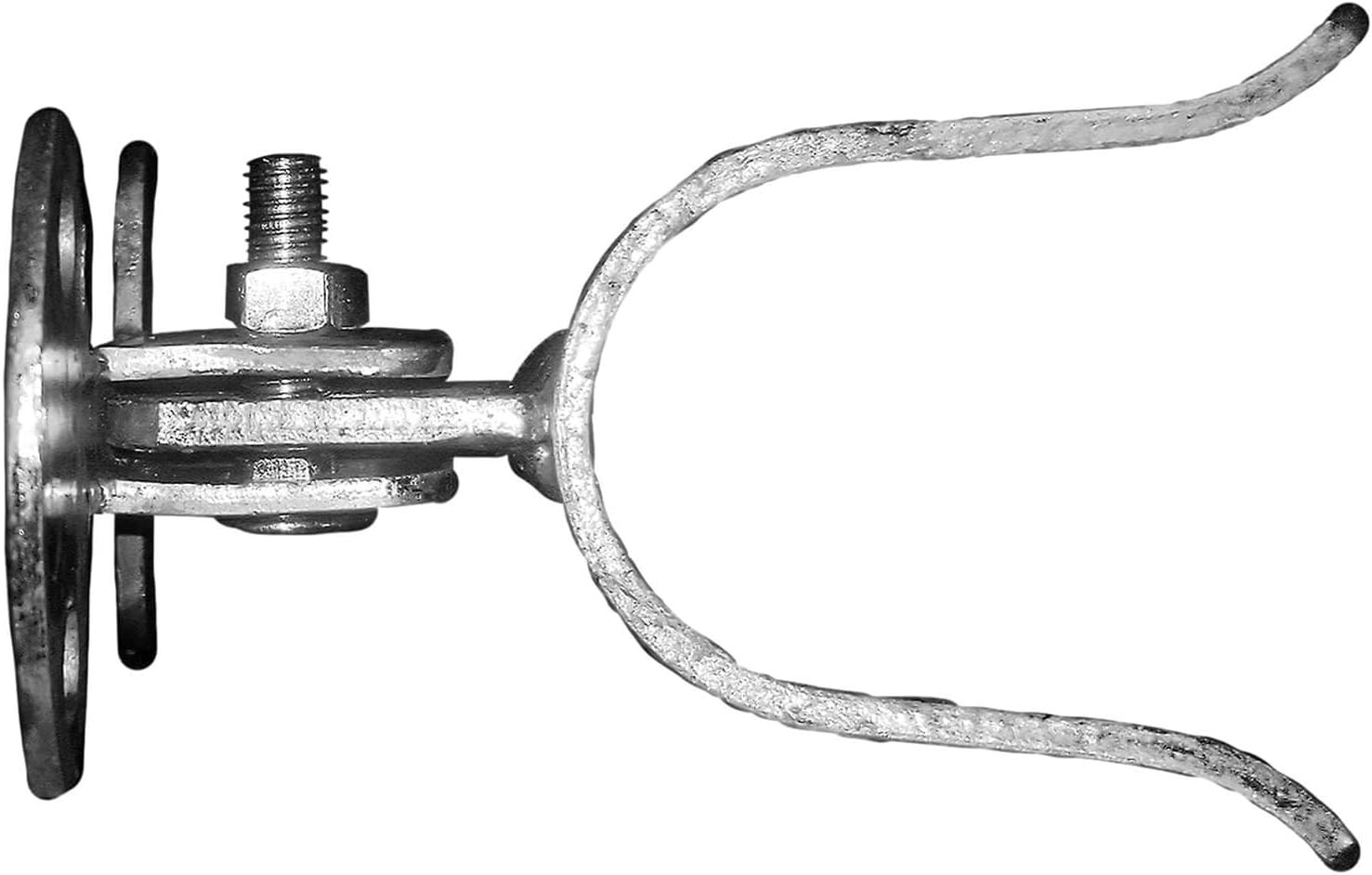 Wall Mount (Flat Back) Fork Gate Latch - Use for 1-7/8" (2") Gate Frames - CASE