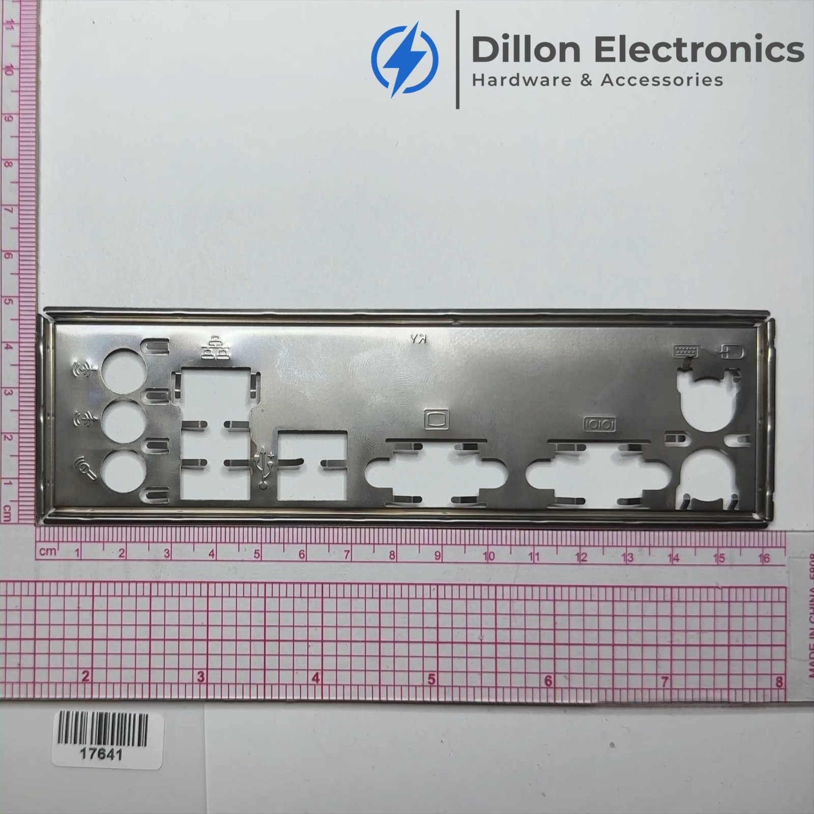 ATX Motherboard IO Shield Backplate Rear I/O Plate Unknown Compatibility