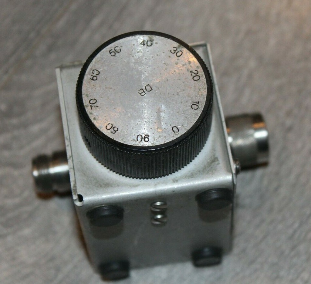 WEINSCHEL STEPATTENUATOR MODEL: AC118-90-01-01..Used & Untested
