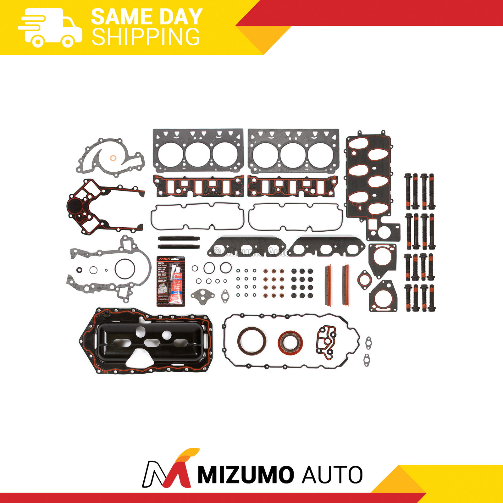 Full Gasket Set Head Bolts Fit 95-02 Chevrolet Camaro Pontiac Firebird 3.8 VIN K