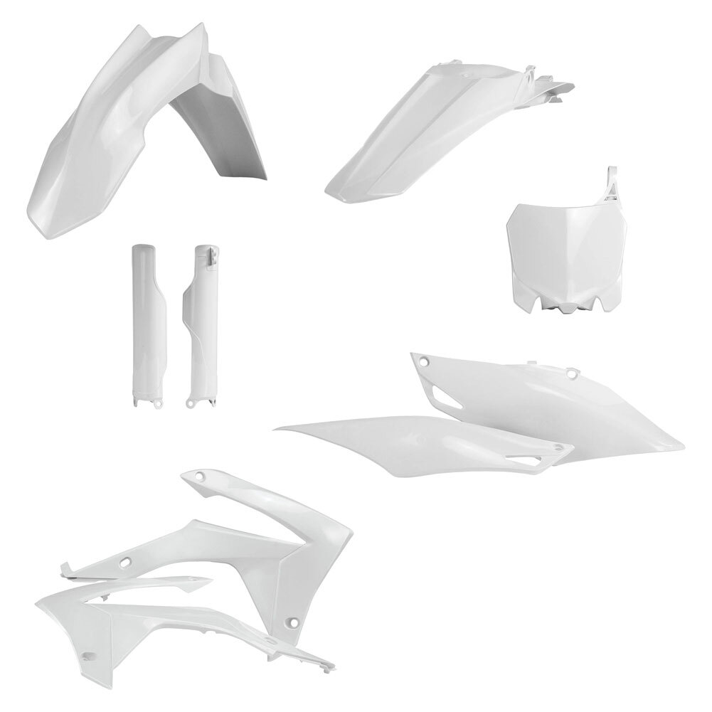 Acerbis Full Plastic Kit White For Honda CRF450R 2013-2016