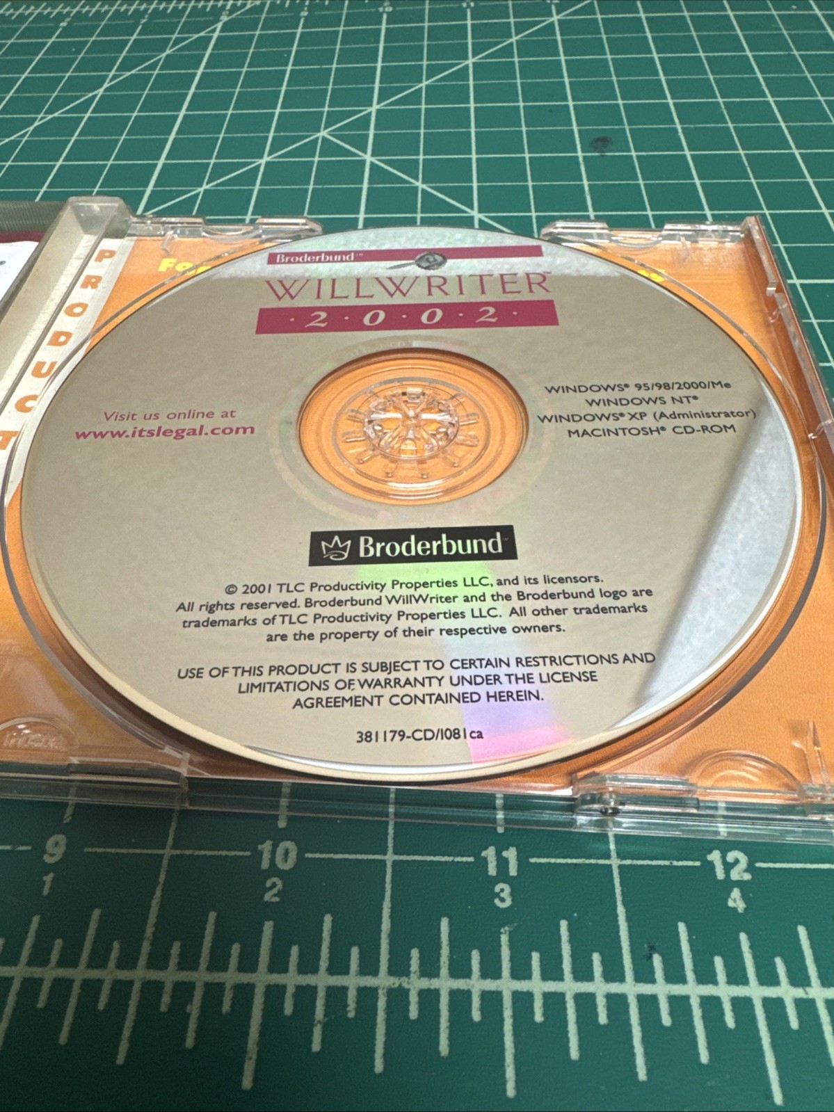 Broderbund WillWriter 2002 Smart Saver Series (Windows/Mac, 2001)