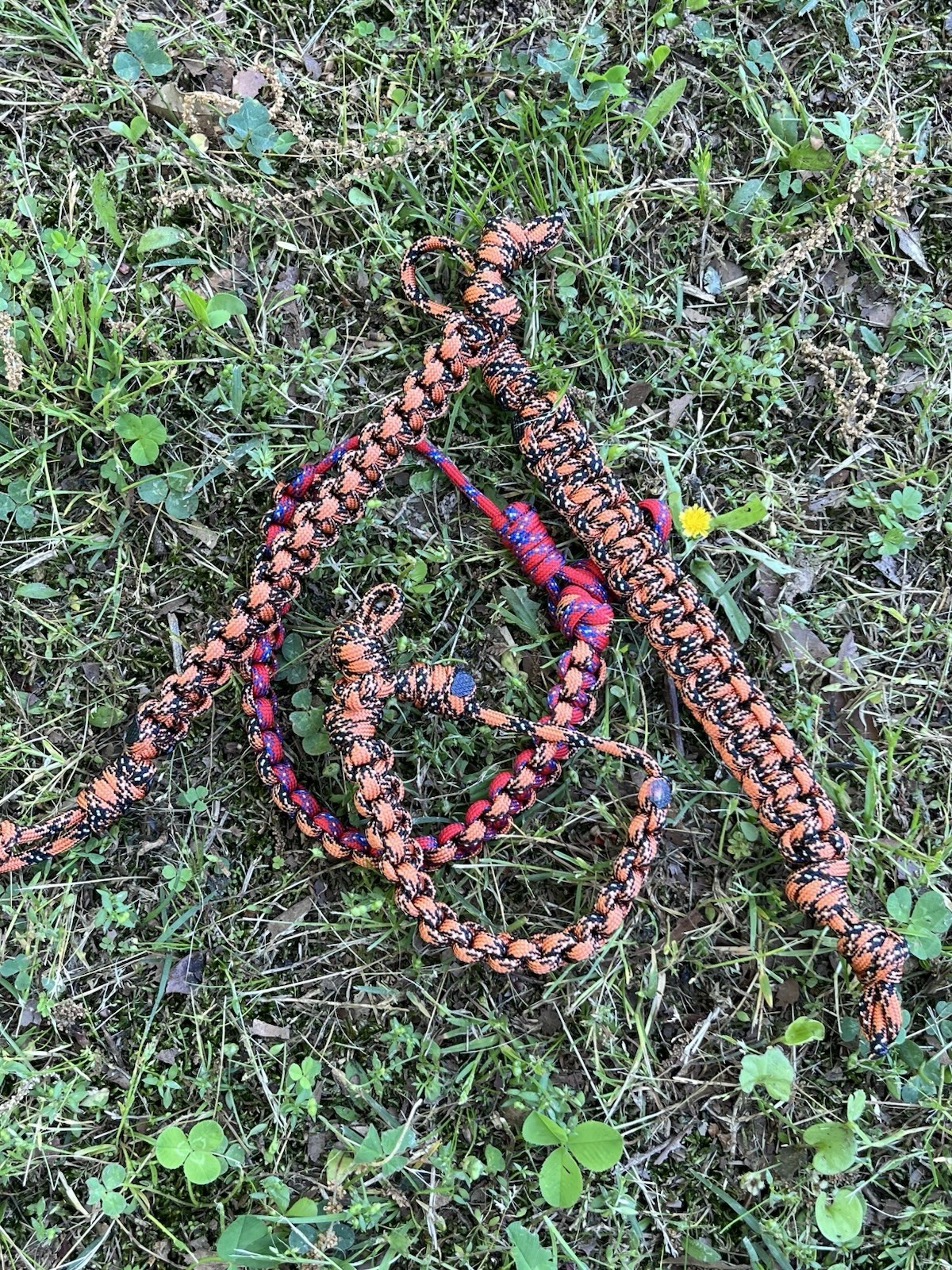 Paracord Bull rope Bell Strap