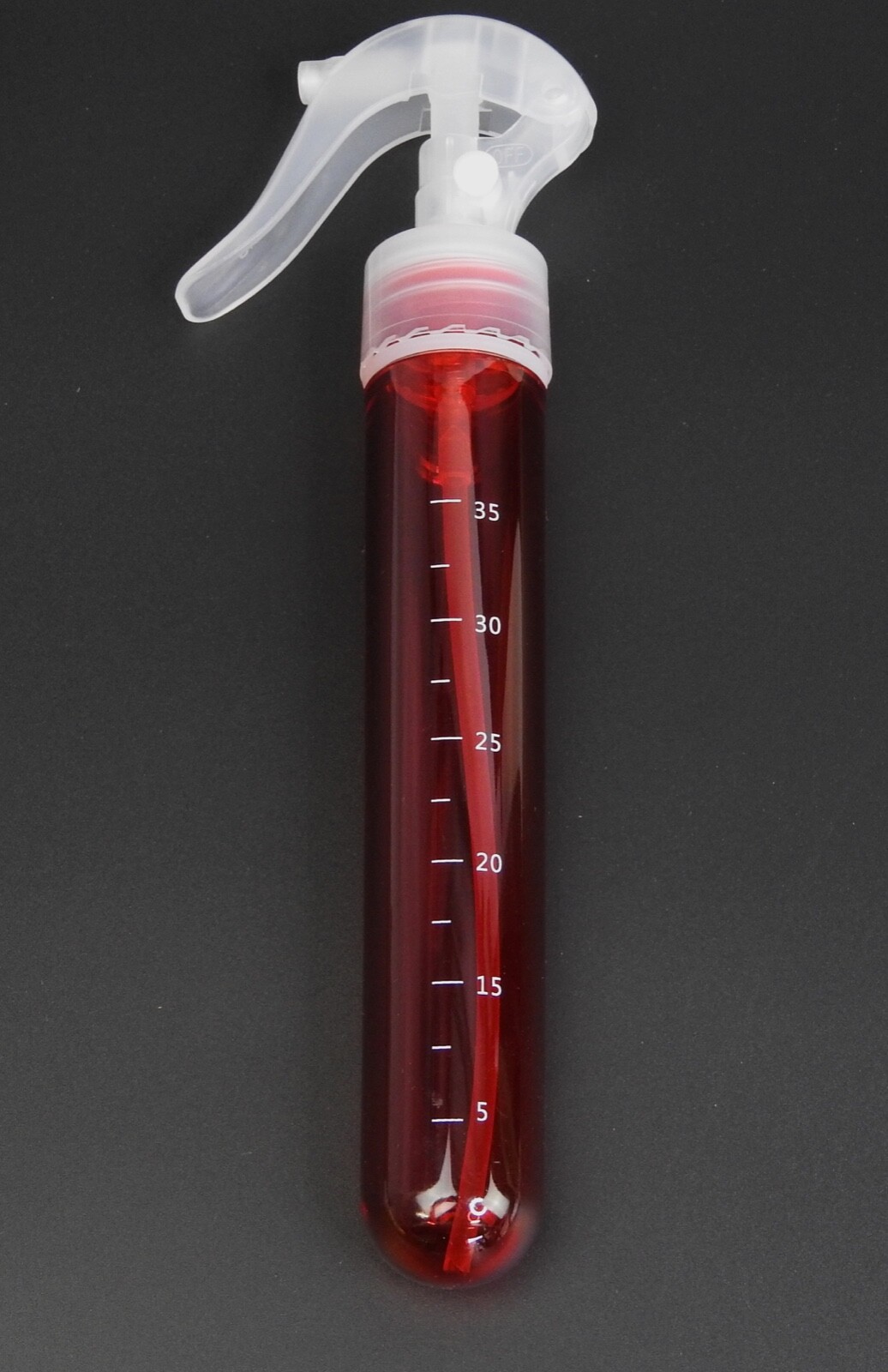 Test Tube Portable Spray Bottle Container - Red