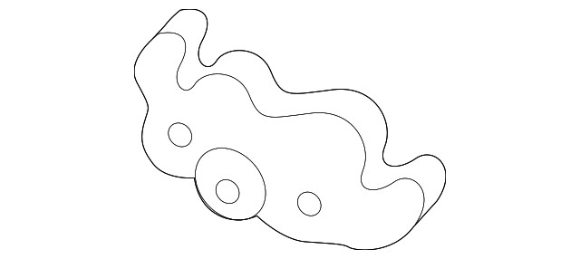 Genuine Ford Quarter Panel Vent EM2Z-58280B62-A