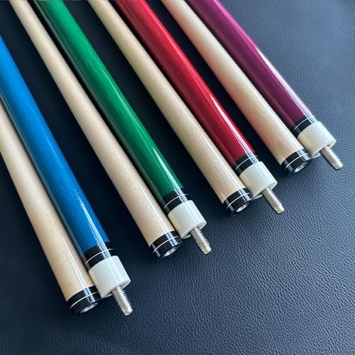 Pool Cue Set of 4 Pool Cue Stick (18oz-21oz), 13mm Tip, 58", 4-cues-set