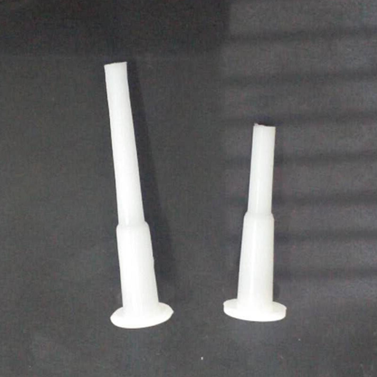 2Pcs Exercise Ball Plugs Replacement Convenient Lightweight White with Plug