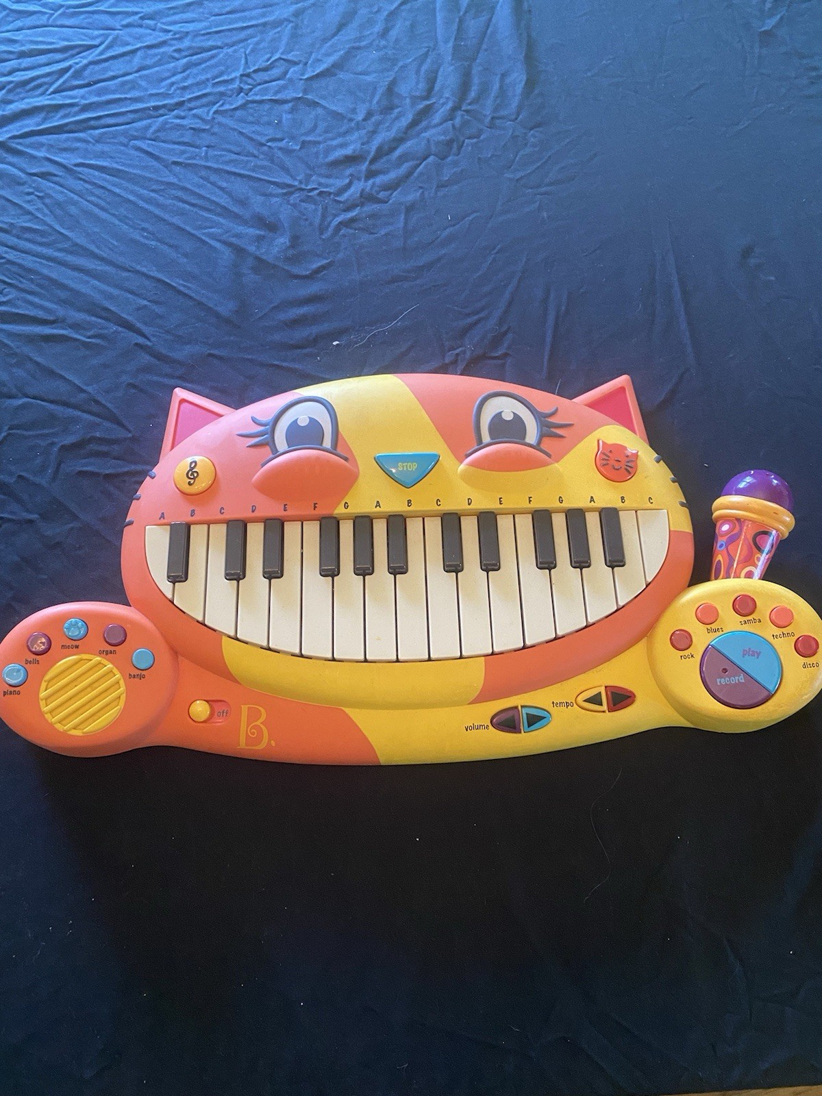 Battat Toys B Meowsic Kids Toy Electronic Cat Keyboard Tested Works