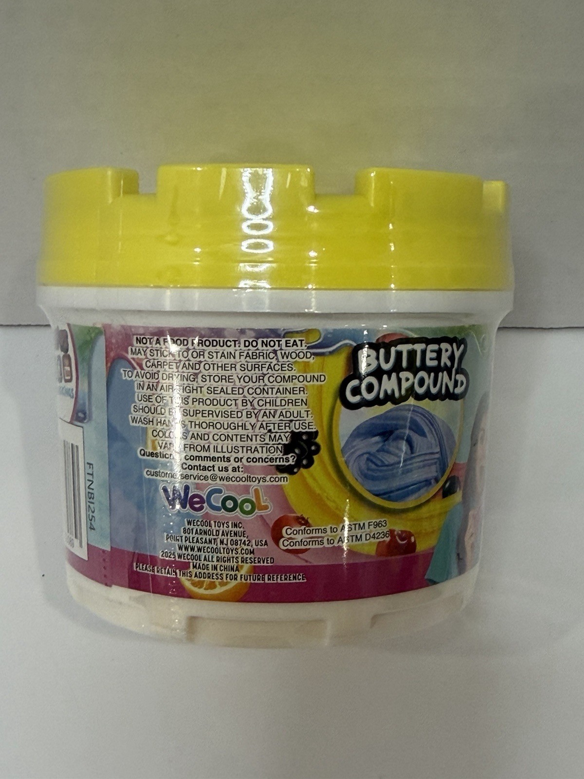 Butter Cloudz Modeling Clay Yellow Lid - Compound Kings WC15096CK