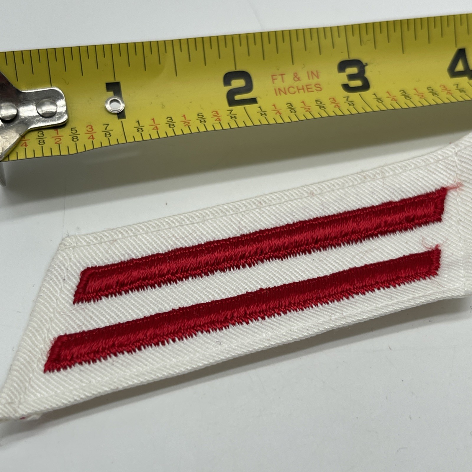 US Military Navy Seaman Apprentice 2nd Class Fireman Rank Summer 2 Stripe Patch