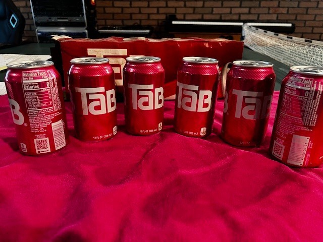 TaB Soda Collectible Full Can Unopened