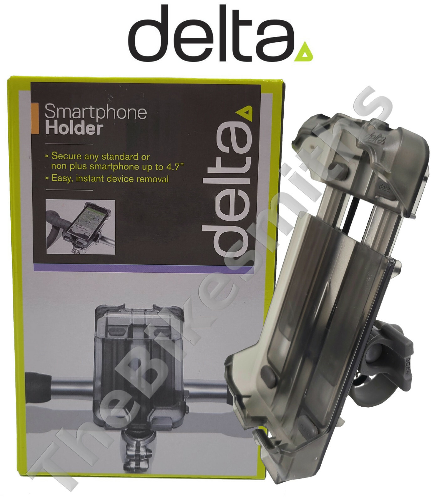 New Improved Delta HL6002 Smart Phone Bike fit iPhone Android Cell Holder
