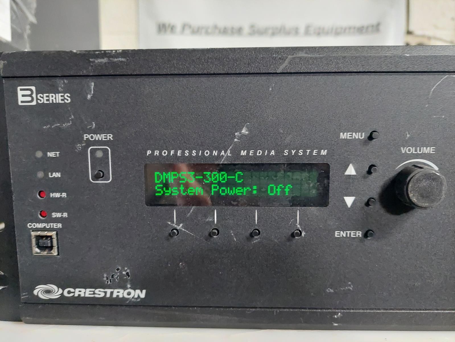 Crestron DMPS3-300-C Professional Media System