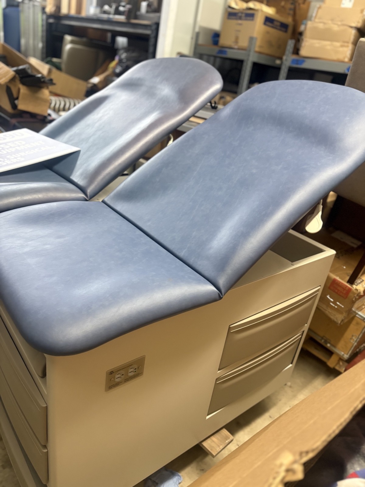 Pair of Brewer 5000 Access Exam Table