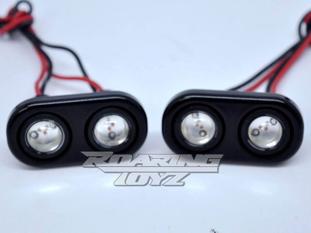 Billet 2 LED Front Turn Signals Pods Kawasaki Vulcan 1700 Vaquero Voyager 11-19