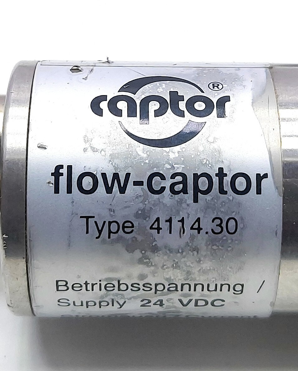 Weber Sensors 4114.30 Flow-Captor Industrial Sensor 0222
