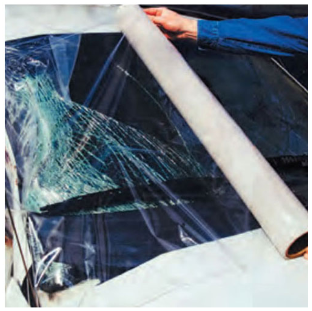 RBL Continuous Roll Self-Adhering Collision Wrap - 30" x 100' x 3mil - CLOSEOUT