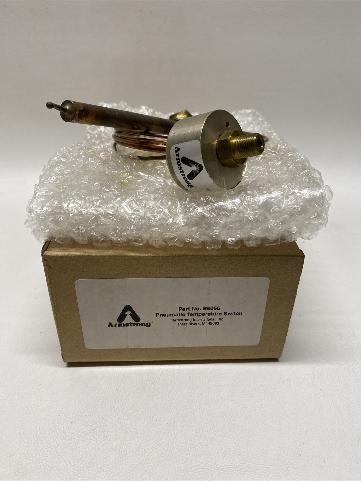 NIB Armstrong B6056 Pneumatic Temperature Switch