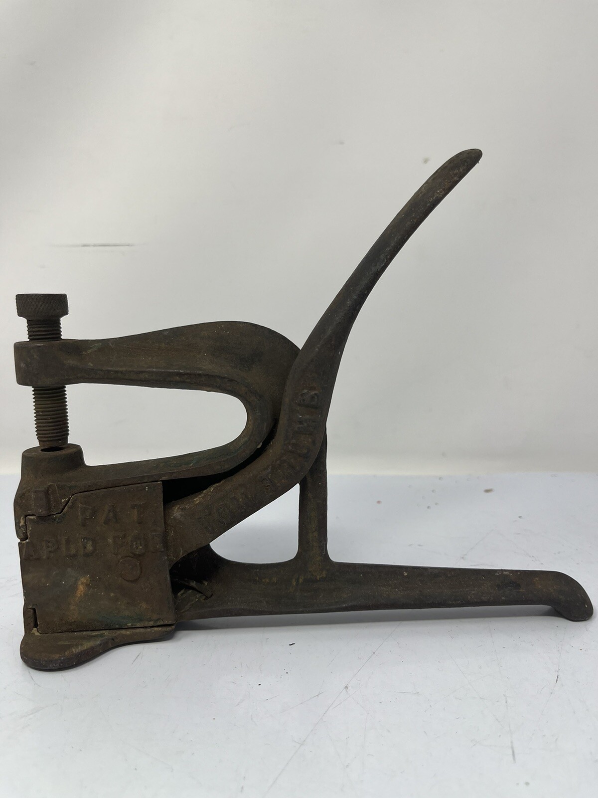 The Sheehan Mfg. Co. Tom Thumb Rivet Tool Pat. Applied for