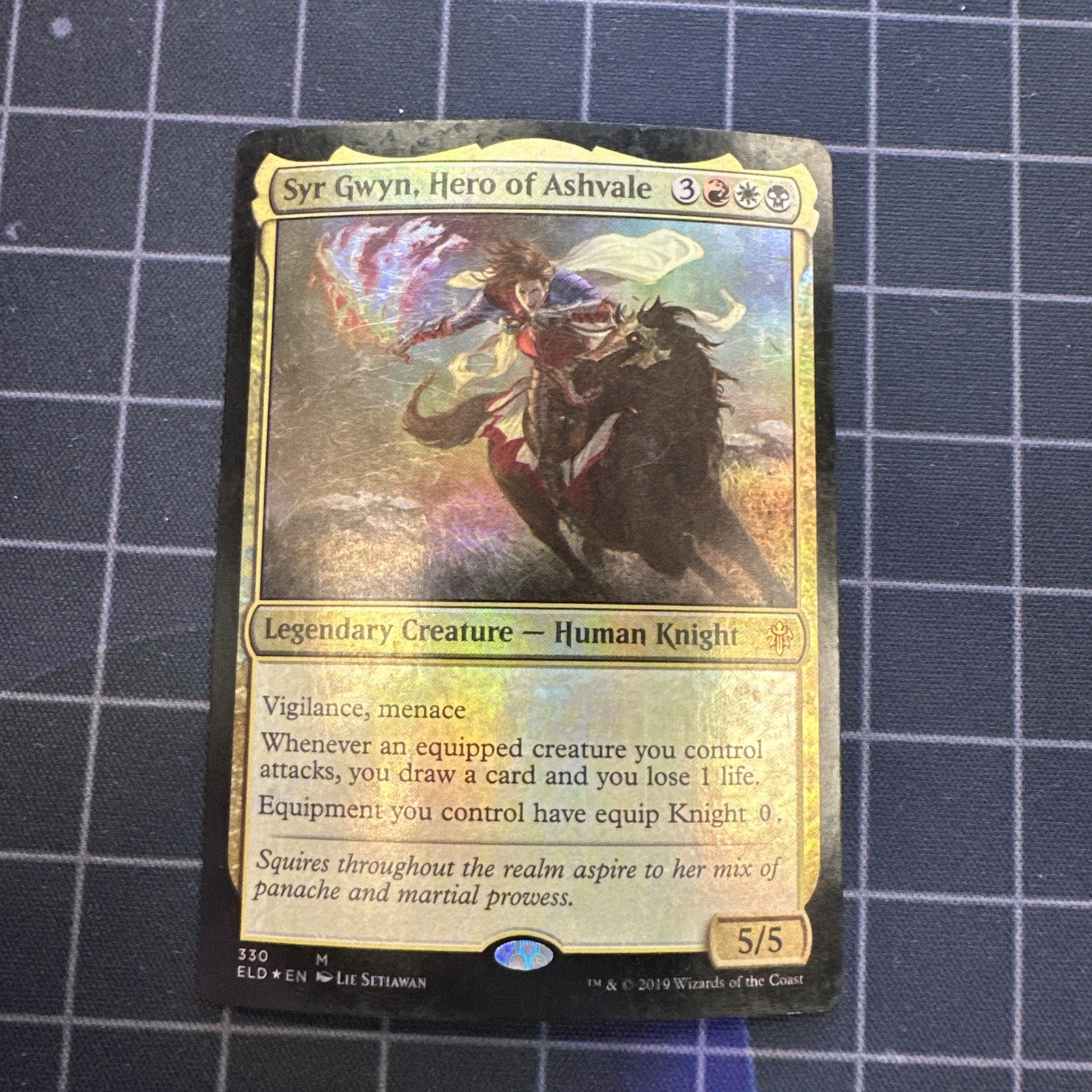 Syr Gwyn, Hero of Ashvale Throne of Eldraine Foil