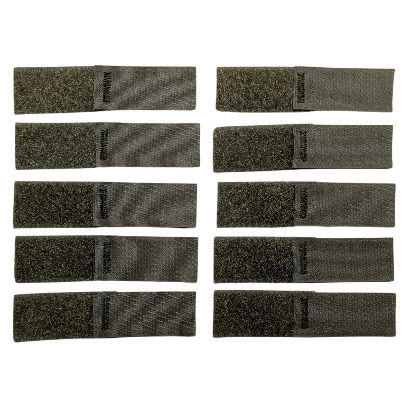 10 Military 1" MOLLE Official VELCRO® Backpack Webbing Strap Keeper Ranger Green