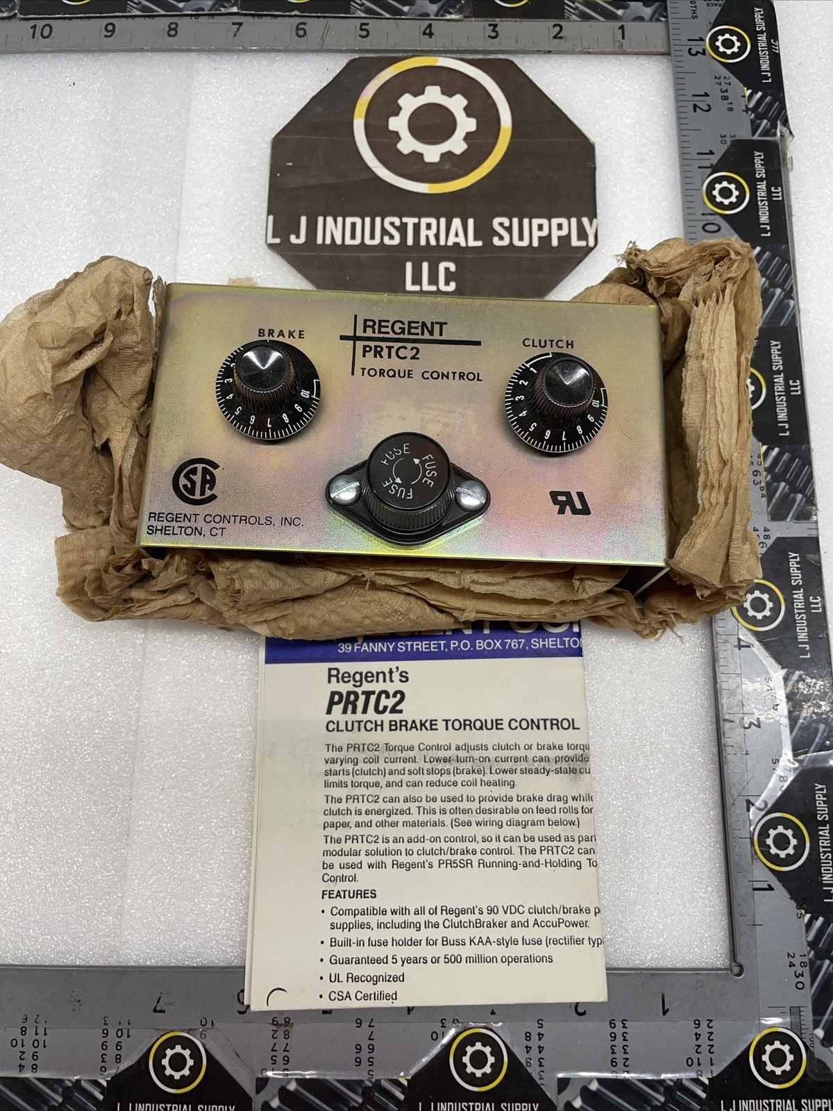 NEW! REGENT CONTROLS PRTC2 Torque Controller_WARRANTY_FAST SHIPPING!