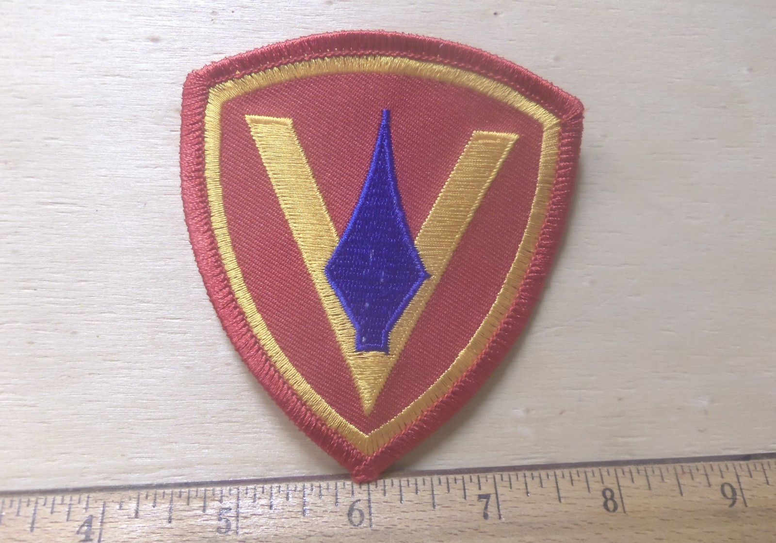 US Marine Corps - 5th Marine Division Embroidered Patch