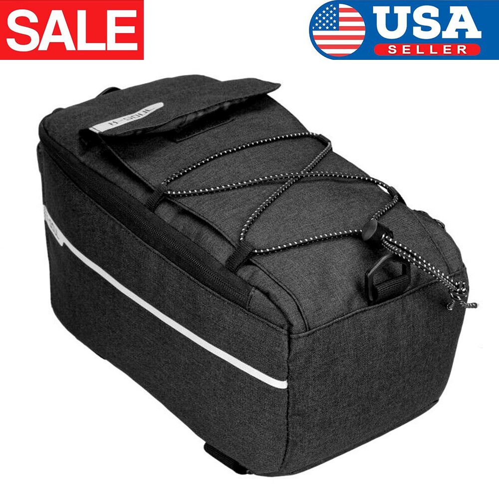 Waterproof Mountain Bike Rear Pannier Bag for Trail Rides Cycling Outdoor Gear