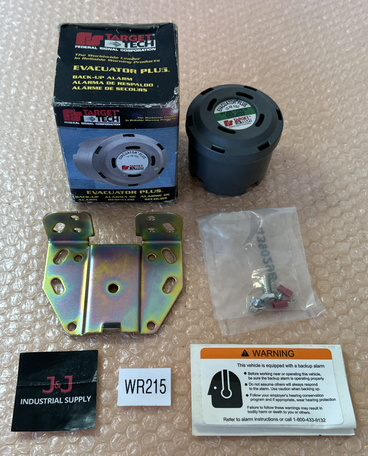 BRAND NEW- Federal Signal Evaluator Plus Target Tech  210330 12-48VDC 87dB