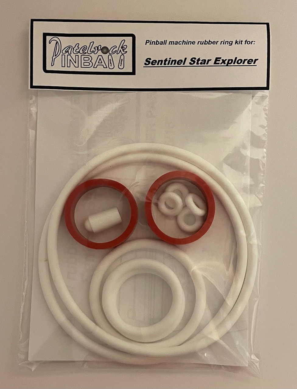 1977 Sentinel Star Explorer Pinball Machine Rubber Ring Kit