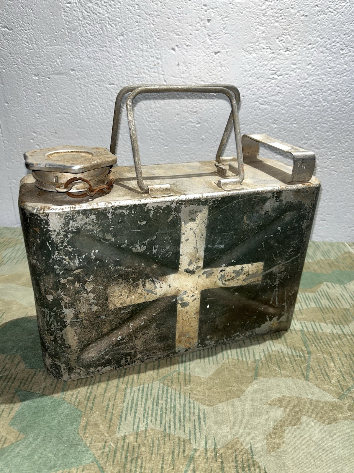 WW2 German Wehrmacht Uniform Rare Luftwaffe Trinkwasser 5L Jug Canteen Container