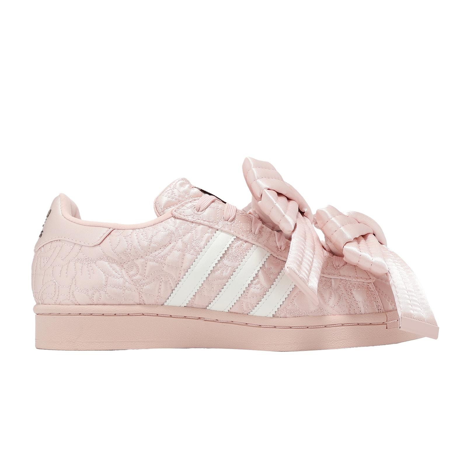 adidas Originals x Caroline Hu Superstar W Sandy Pink Core White Women JQ8737
