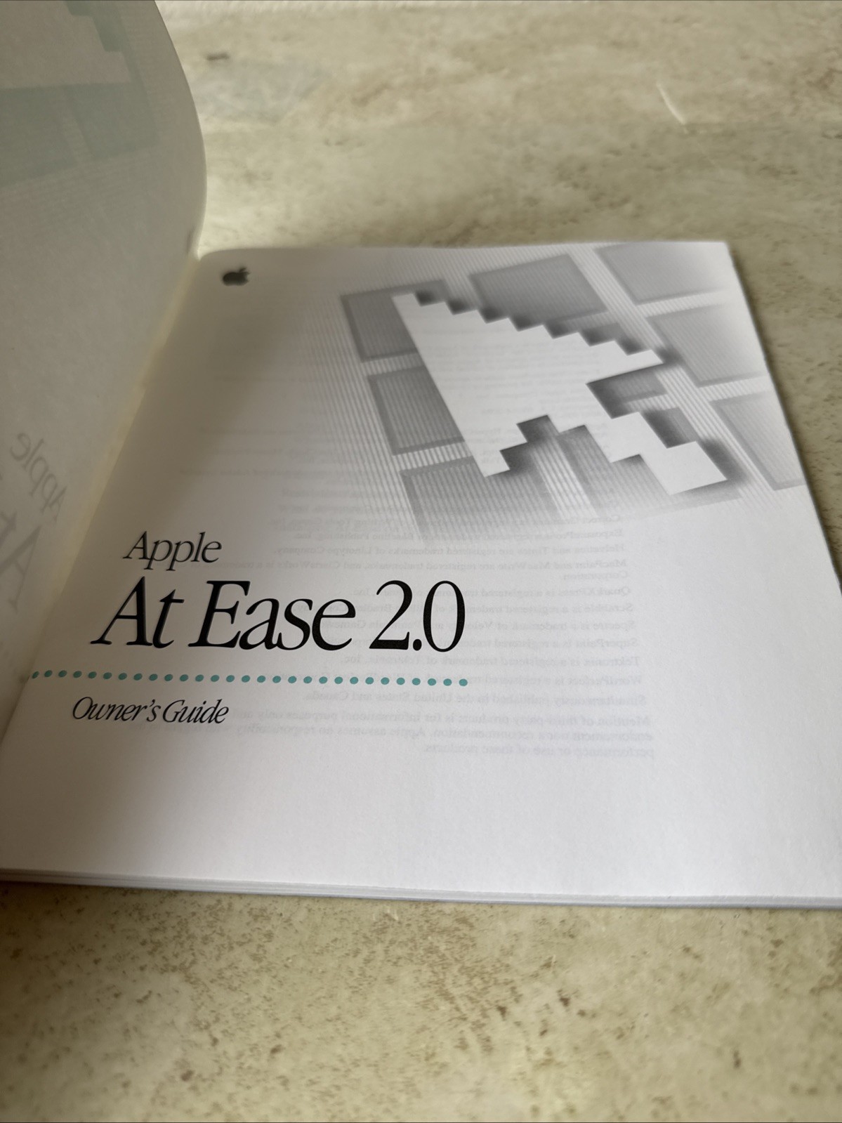 Apple At Ease 2.0 Owner's Guide, 1994, Macintosh