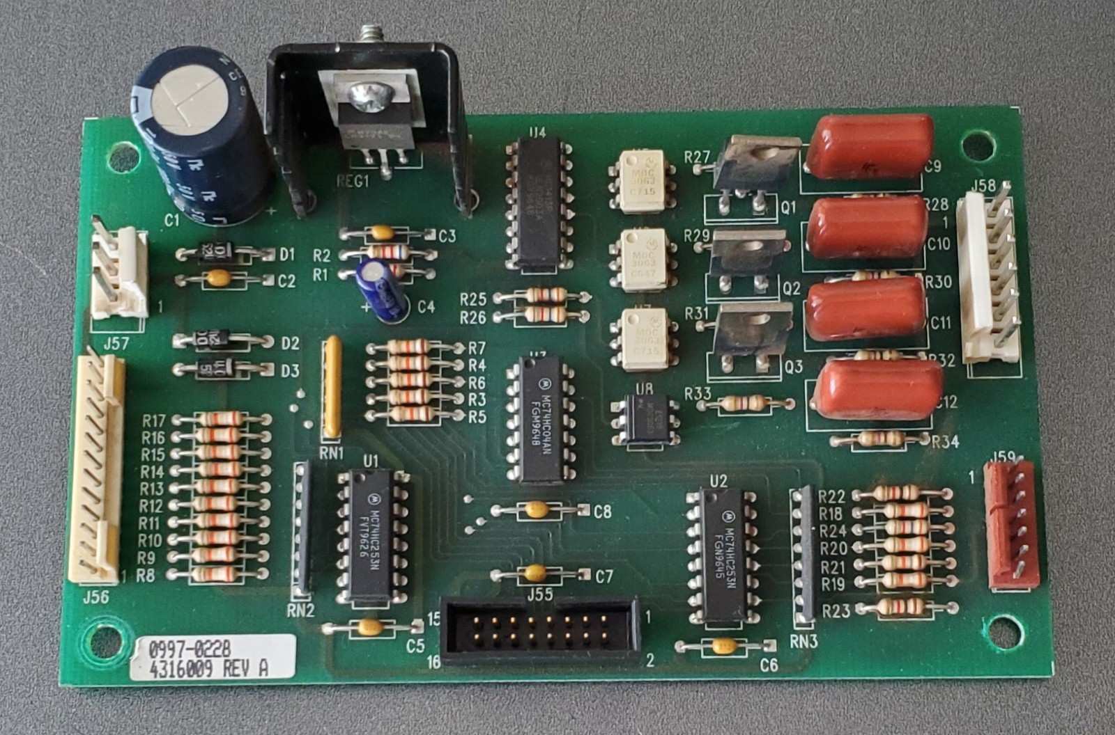 Crane National Vending Machine 431 Cold Food Interface Board