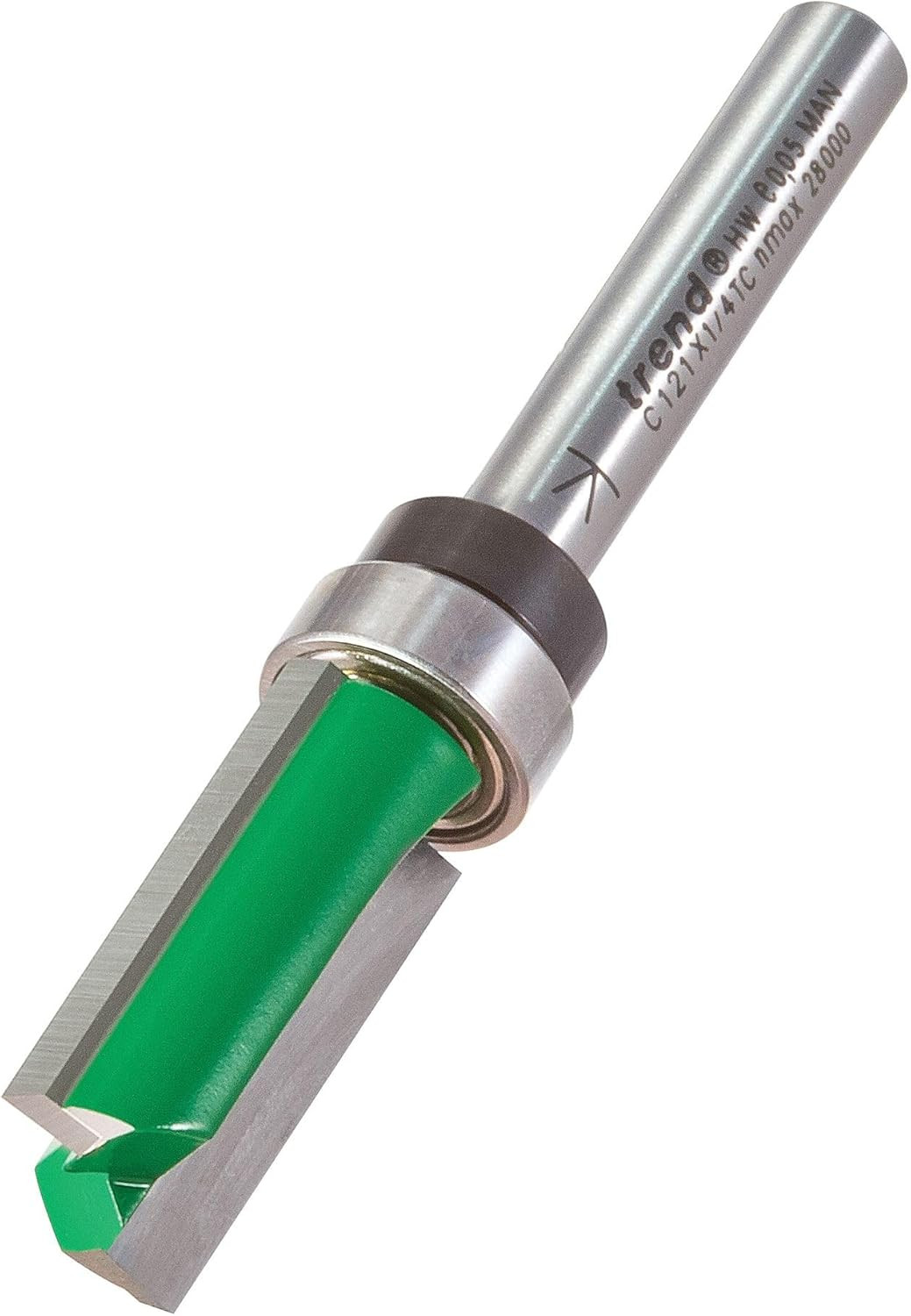 Craftpro Guided Profiler Cutter Router Bit, 1/4 Inch Shank, 1/2 Inch Cut Diamete