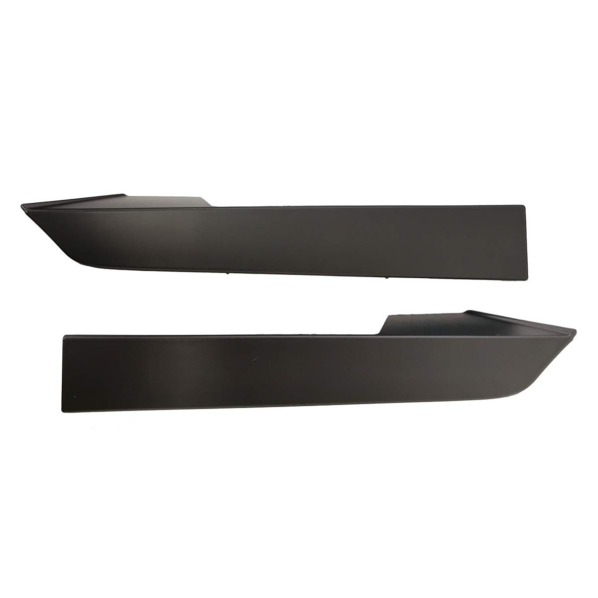 KYYET Front Bumper Grille Headlight Filler Trim Panels Set For Tacoma Black