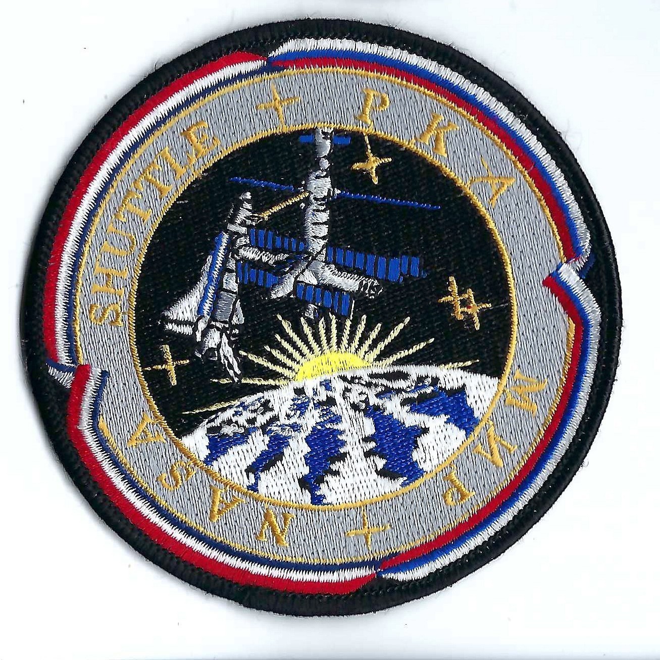PATCH NASA  SHUTTLE PROGRAM MIR           JP-19