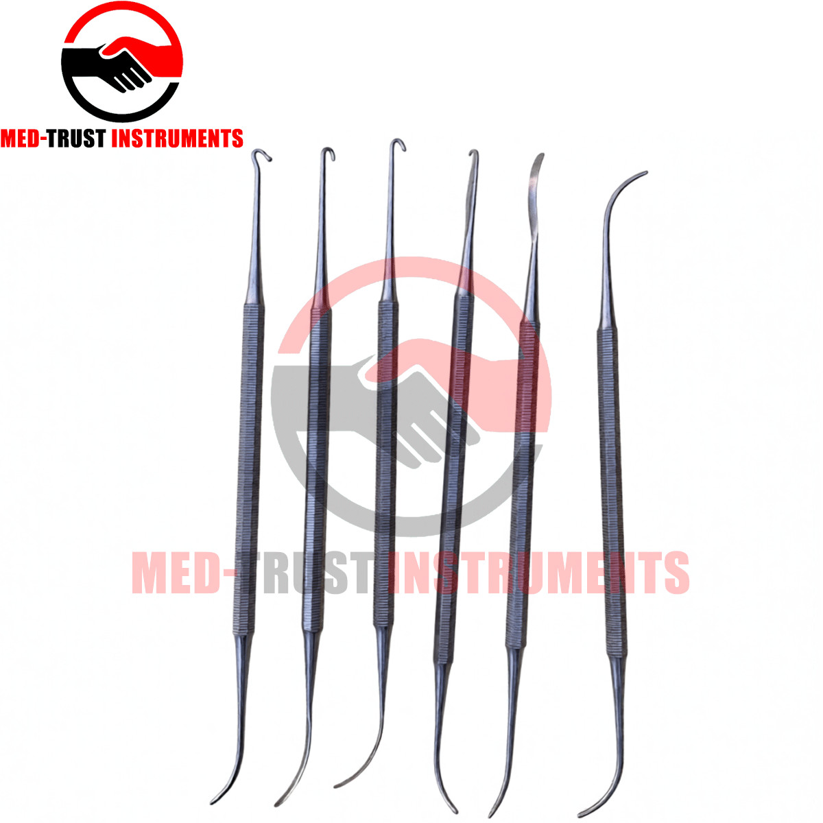 Varady Phlebectomy Extractors And Skin Hooks Surgical Plastic Surgery Set of 6