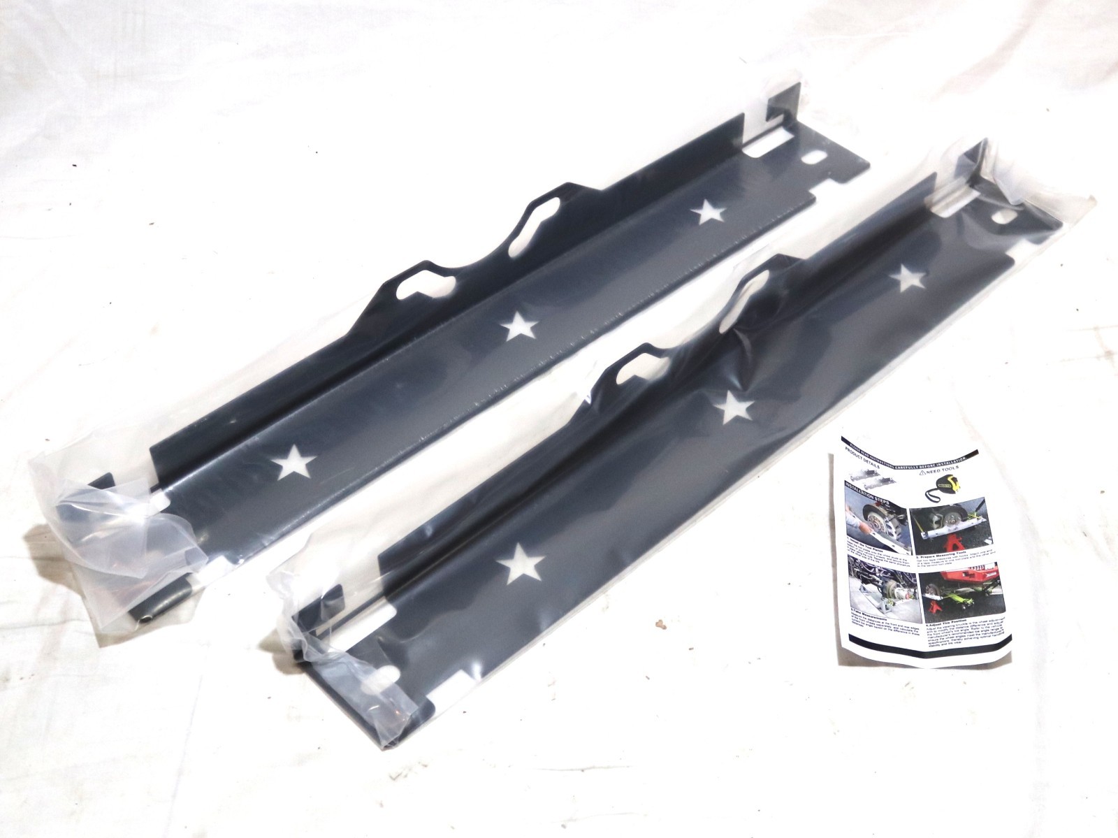 2PCS Wheel Alignment Tool, Stainless Steel Alignment Plate Camber/Toe