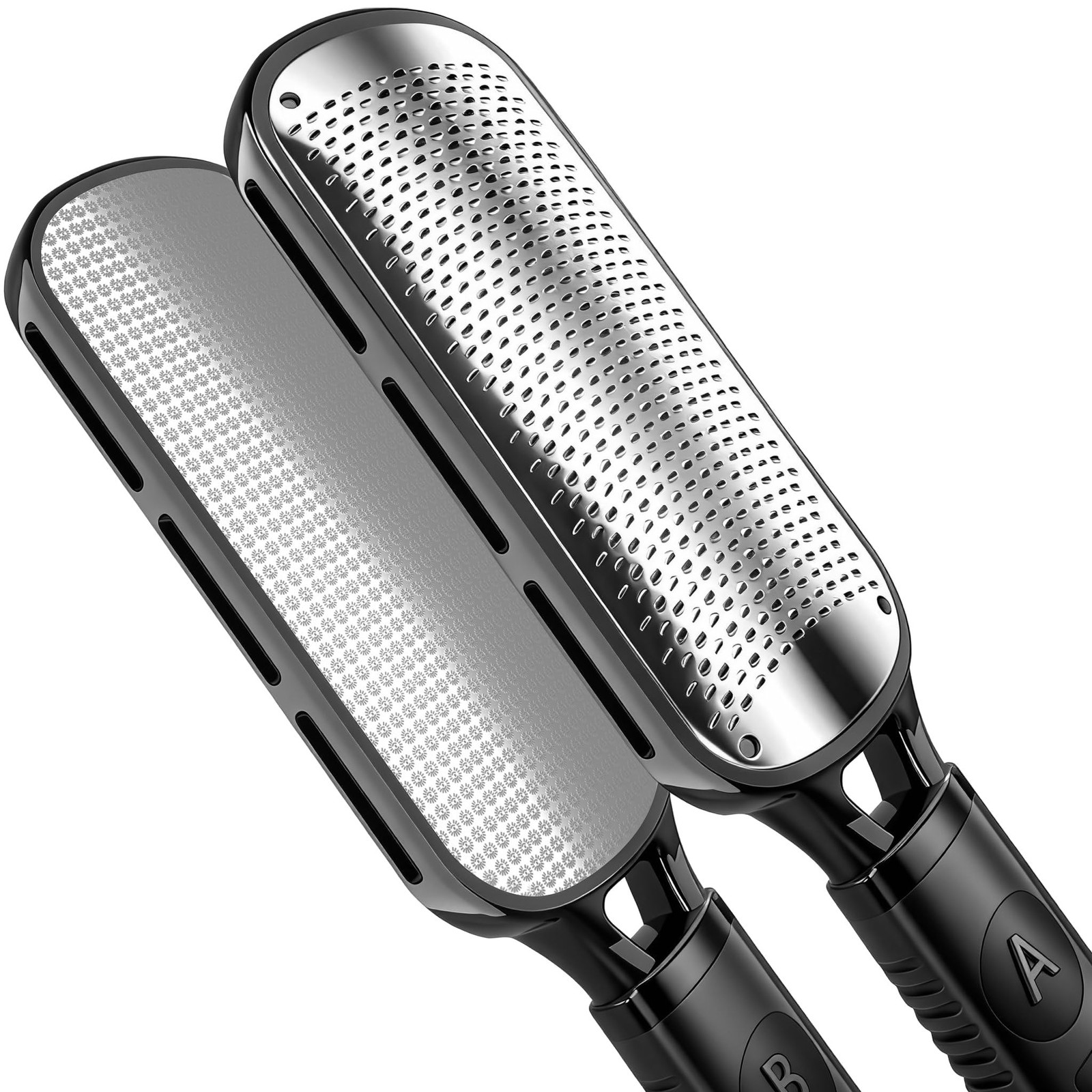 Antonki Foot File for Dead Skin, Double Sided 1 Count (Pack of 1), Black