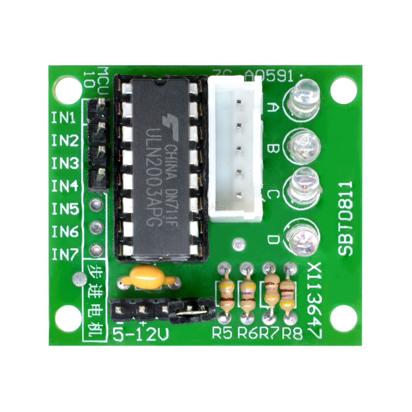 20PCS ULN2003 ULN2003AN Stepper Motor Drive Board Module For 5V 12V 28BYJ-48