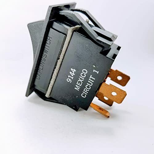 Carling DPDT One Side (On-On-Off) and One Side (On-Off-Off) Rocker Switch B694