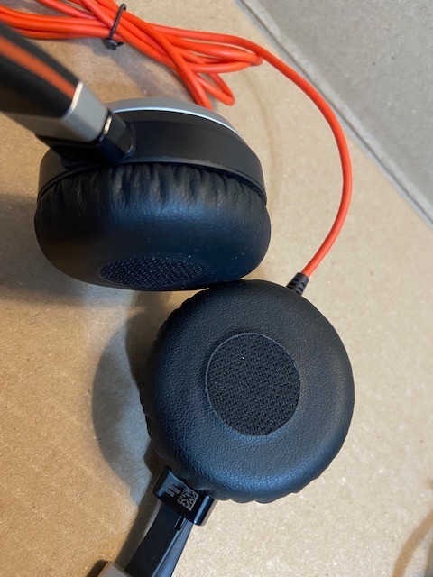 Jabra Evolve ENC010 On-Ear Headset with inline controller -Used